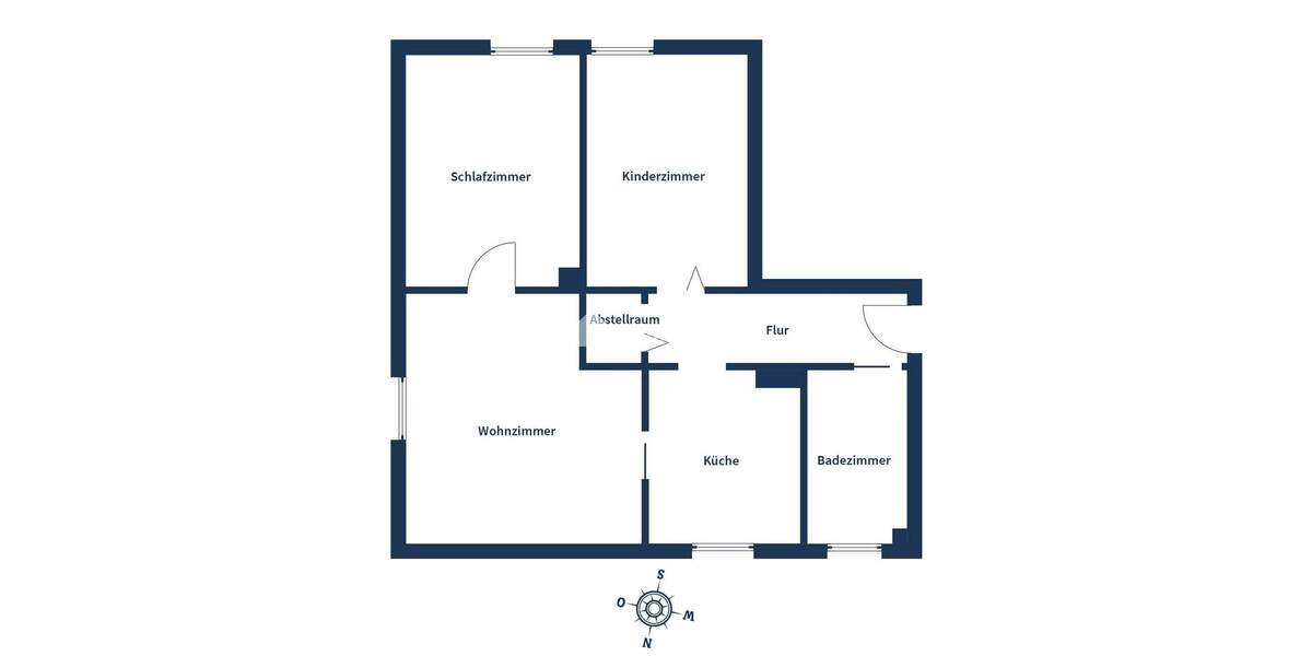 Etagenwohnung Augsburg Kriegshaber - 3 Zimmer, 57 m&sup2;, 289.900&euro; | Angebot:25677574