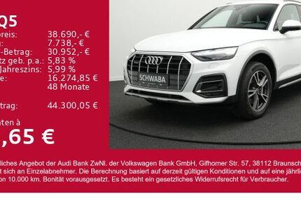 Audi Q5 52.200 km 38.690 € Gersthofen 86368