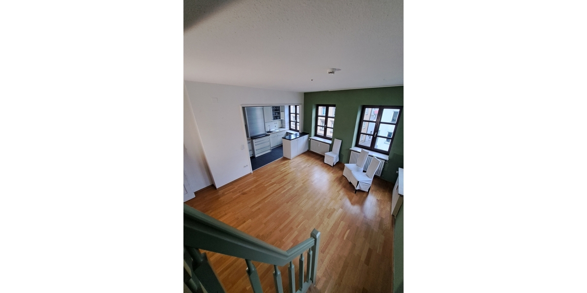 Haus im Haus! Große, denkmalgeschützte Altbauwohnung zum Selbstgestalten in der Augsburger Altstadt - Etagenwohnung Augsburg Innenstadt | Angebot:26773653