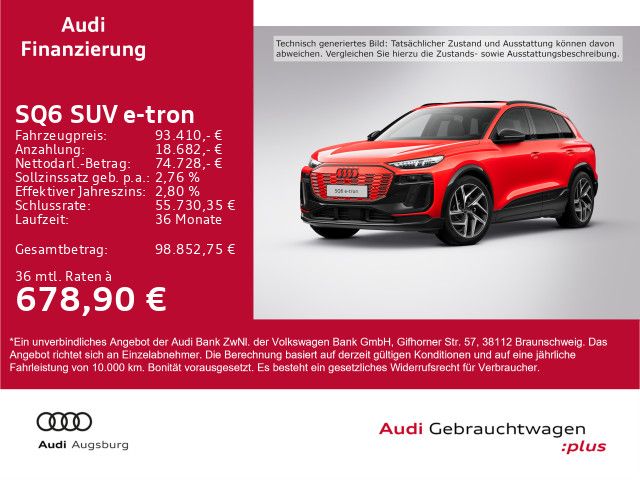 Audi SQ6 e-tron 2.010 km 84.810 &euro; Gersthofen 86368