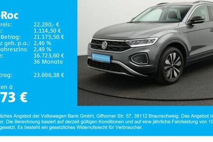 VW T-Roc 19.300 km 22.290 &euro; Gersthofen 86368