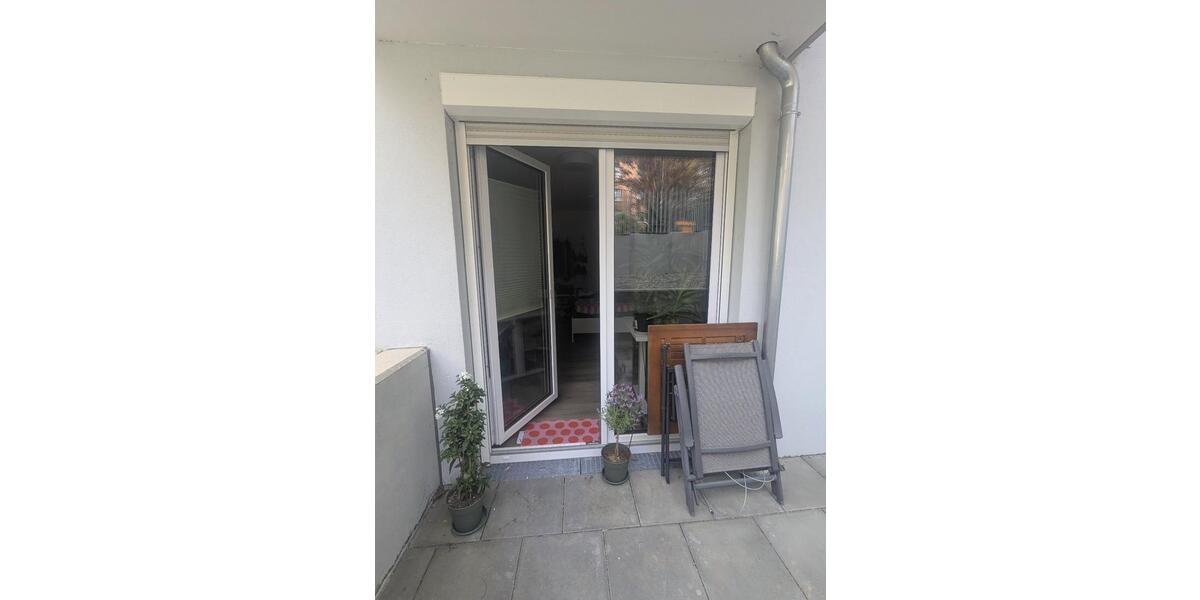 Terrassenwohnung Augsburg Bergheim - 1 Zimmer, 23 m&sup2;, 440&euro; | Angebot:26589180
