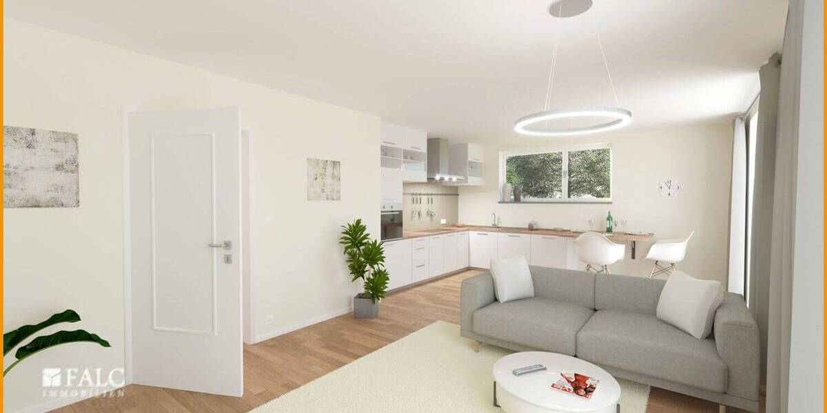 Etagenwohnung Aindling - 2 Zimmer, 64 m&sup2;, 359.800&euro; | Angebot:24044019