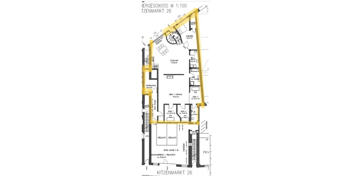 Loft - Studio - Atelier Augsburg - 4 Zimmer, 210 m&sup2;, 2.040&euro; | Angebot:26612630