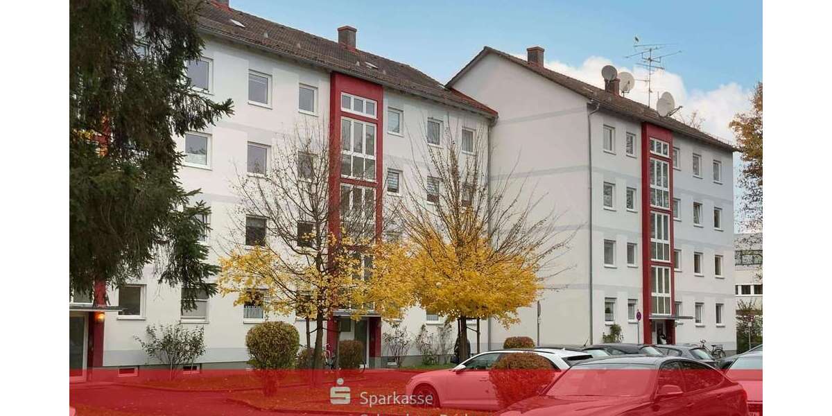 Etagenwohnung Augsburg Innenstadt - 2 Zimmer, 61 m&sup2;, 249.000&euro; | Angebot:25237906