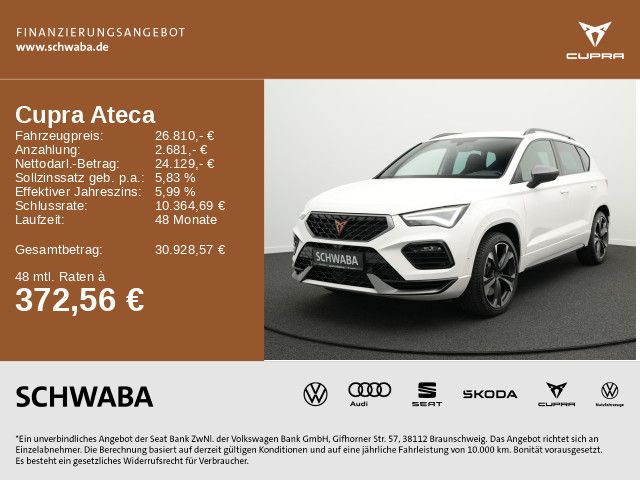 Cupra Ateca 68.400 km 26.810 € Gersthofen 86368