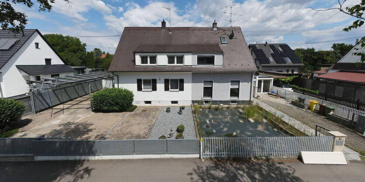 Doppelhaushälfte Augsburg Firnhaberau - 6 Zimmer, 150 m&sup2;, 598.000&euro; | Angebot:26401858