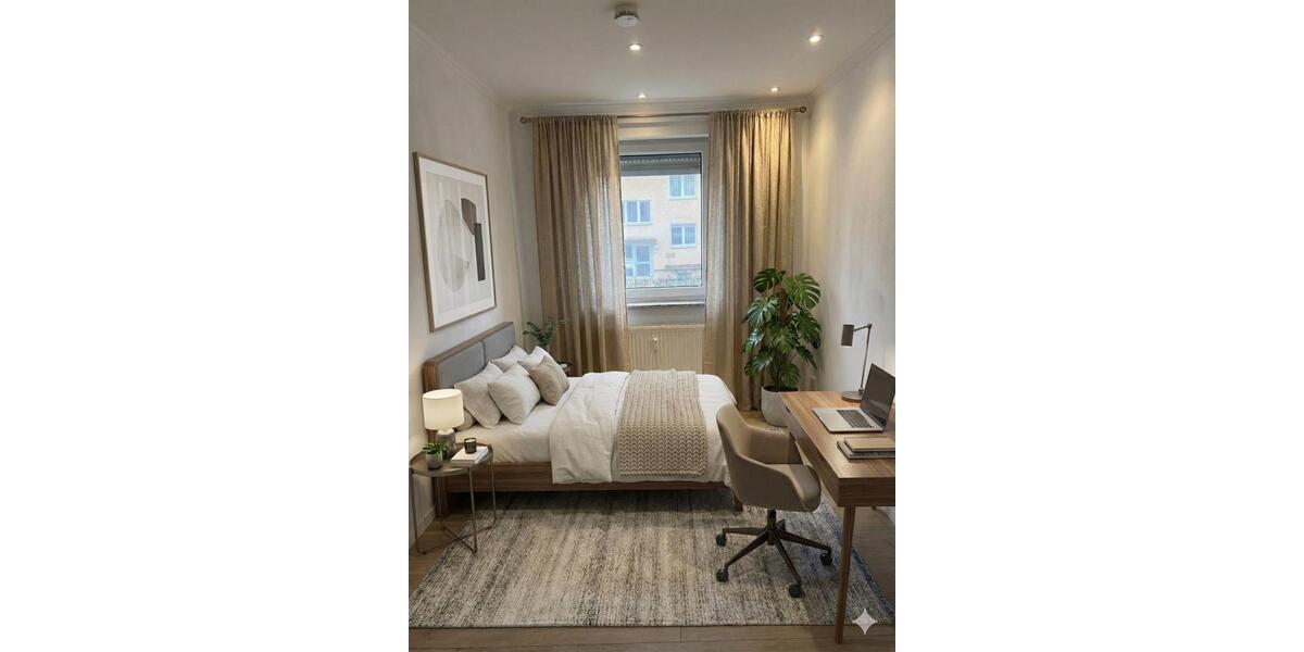 Hochparterre Augsburg Bergheim - 4 Zimmer, 67 m&sup2;, 475&euro; | Angebot:25948002