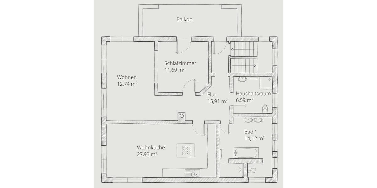 Einfamilienhaus Augsburg / Hammerschmiede Hammerschmiede - 3 Zimmer, 277 m&sup2;, 1.890.000&euro; | Angebot:26694609