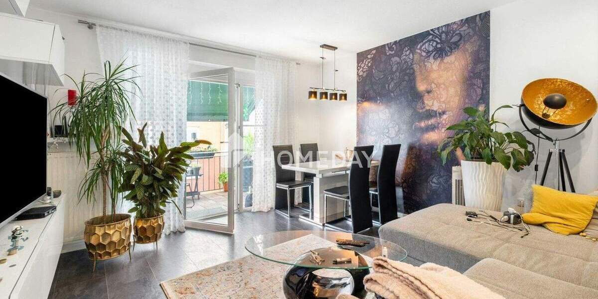 Etagenwohnung Augsburg Oberhausen - 2 Zimmer, 50 m&sup2;, 197.000&euro; | Angebot:24766481