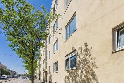 Kapitalanlage in Augsburg-Oberhausen: vermietete 3-Zimmer-Wohnung mit Stellplatz 3 zimmer