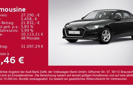 Audi A4 72.000 km 27.290 € Gersthofen 86368