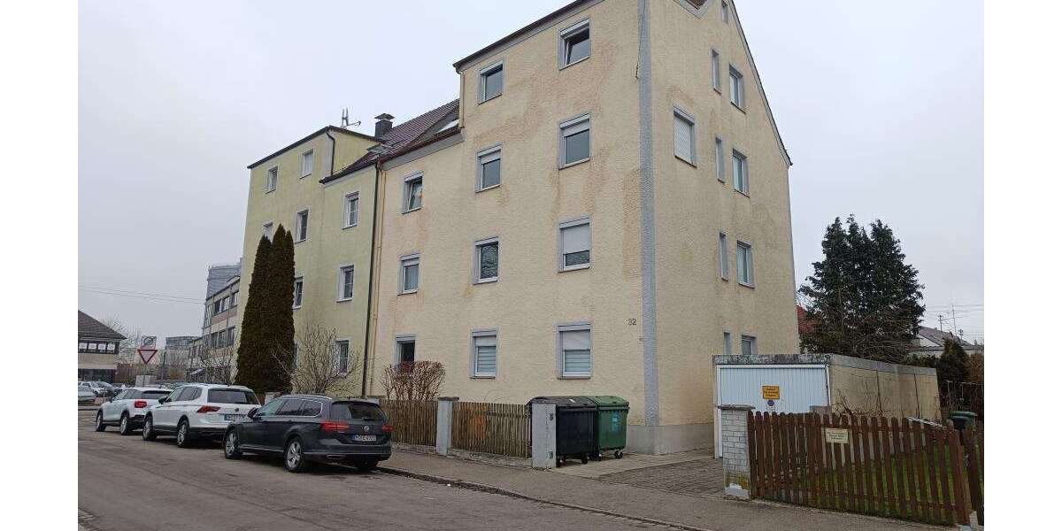 Etagenwohnung Augsburg Bärenkeller - 4 Zimmer, 101 m&sup2;, 228.000&euro; | Angebot:25903720