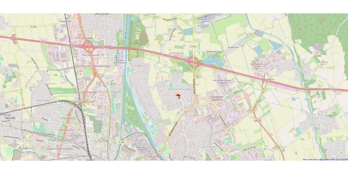 Grundstück Augsburg / Hammerschmiede Hammerschmiede - 699.000&euro; | Angebot:25733470