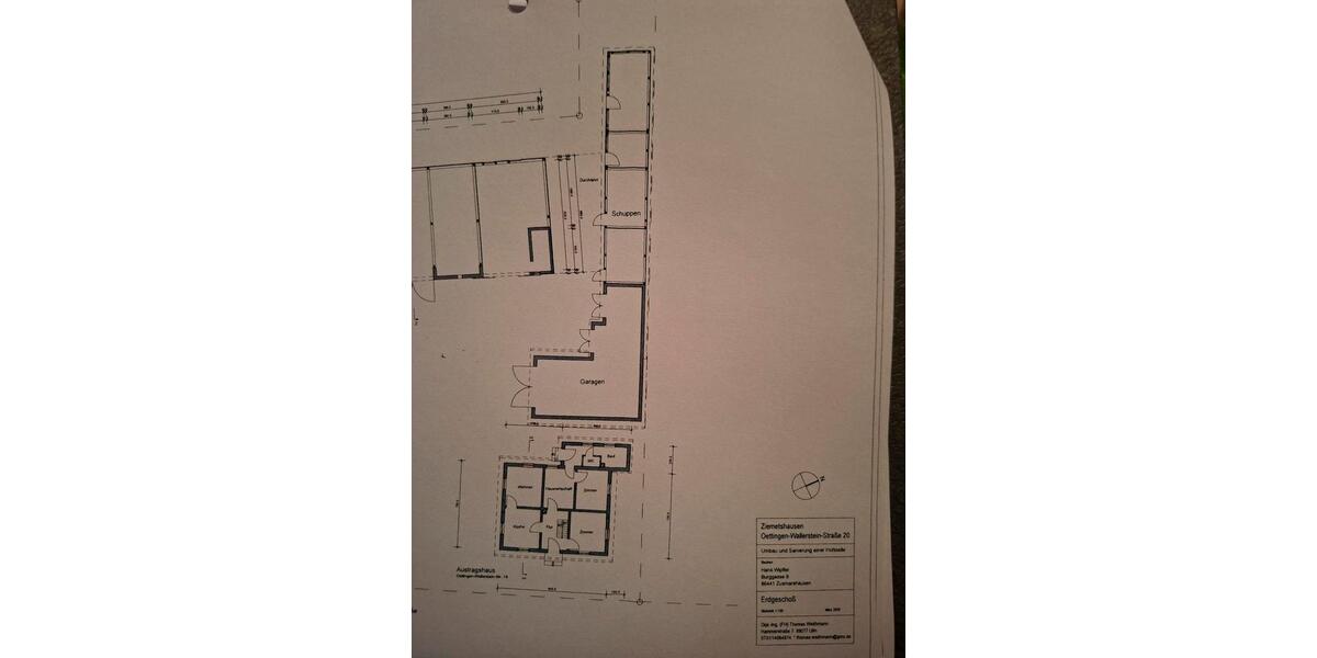 Einfamilienhaus Ziemetshausen - 2 Zimmer, 122 m&sup2;, 1.600&euro; | Angebot:26615920