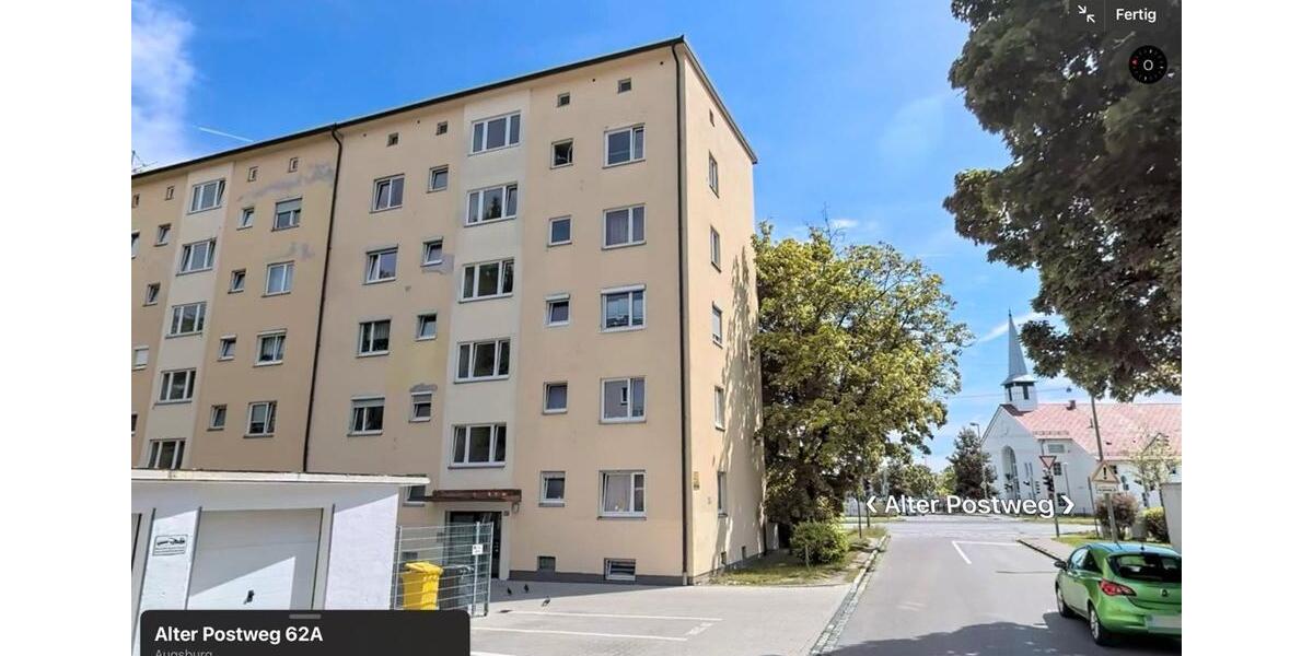 Etagenwohnung Augsburg Antonsviertel - 3 Zimmer, 66 m&sup2;, 189.000&euro; | Angebot:27120600