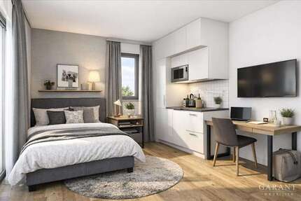 Wohnung Augsburg Firnhaberau - 1 Zimmer, 29 m&sup2;, 190.000&euro; | Angebot:24808073