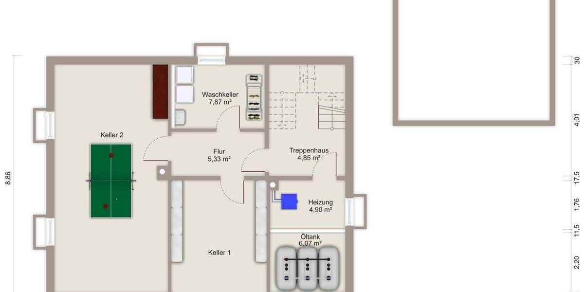 Etagenwohnung Gachenbach-Sattelberg Ried - 2 Zimmer, 75 m&sup2;, 900&euro; | Angebot:26869405