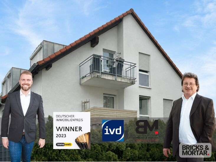 Etagenwohnung Augsburg Bärenkeller - 2 Zimmer, 53 m&sup2;, 249.000&euro; | Angebot:26686859