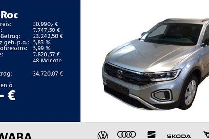 VW T-Roc 5.612 km 30.990 &euro; Gersthofen 86368