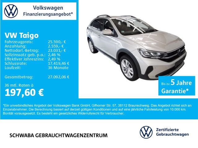 VW Taigo 11.918 km 25.590 € Gersthofen 86368