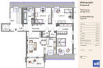 Etagenwohnung Prittriching - 4 Zimmer, 121 m&sup2;, 549.000&euro; | Angebot:26289930