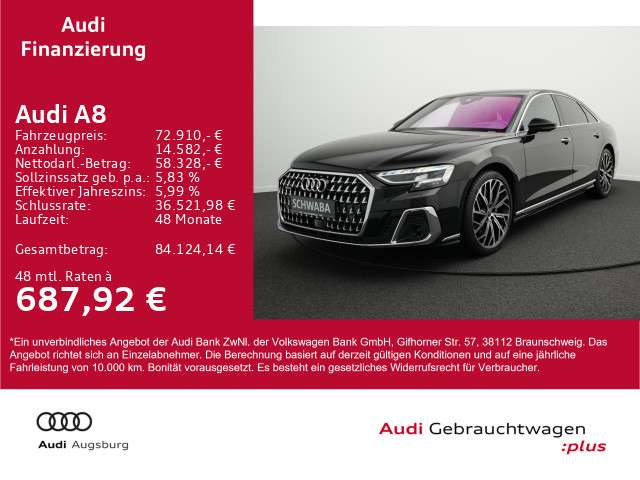 Audi A8 26.100 km 72.910 € Gersthofen 86368