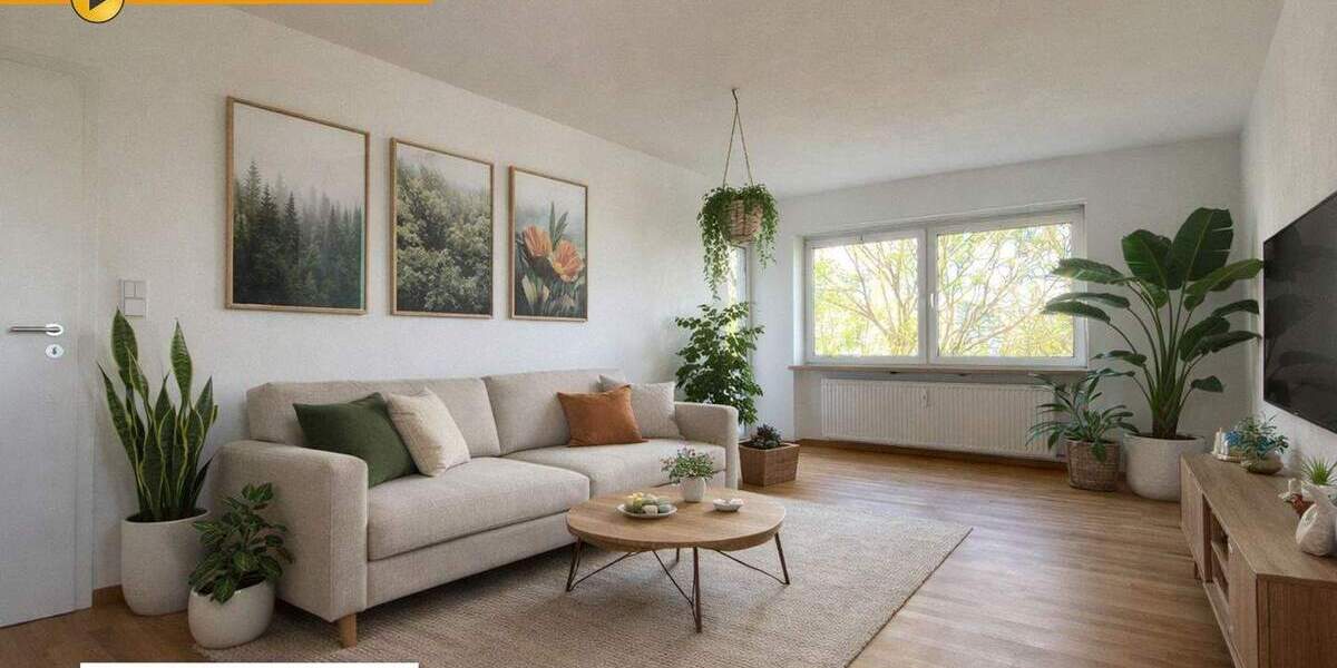 Etagenwohnung Augsburg Hochzoll - 3 Zimmer, 78 m&sup2;, 340.000&euro; | Angebot:25698598