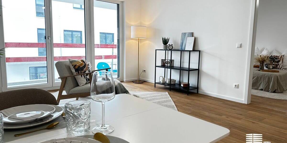 Erdgeschoss Neubau! 2-ZKB in Leitershofen! Leben im Grünen und doch so Stadt nah! 2 zimmer