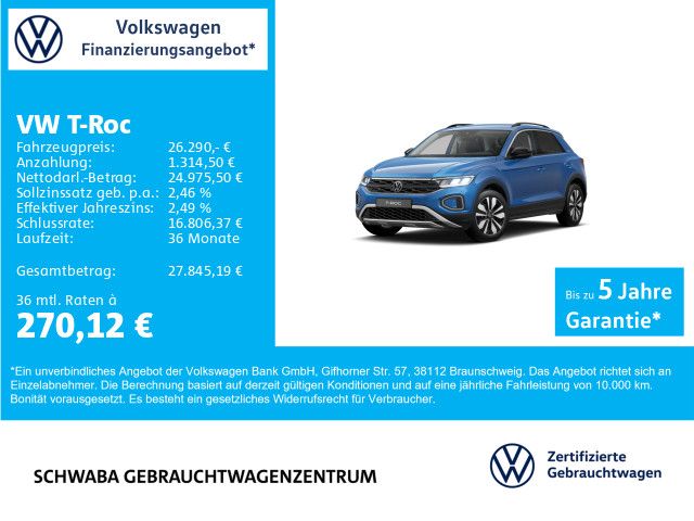 VW T-Roc 16.100 km 26.290 &euro; Gersthofen 86368
