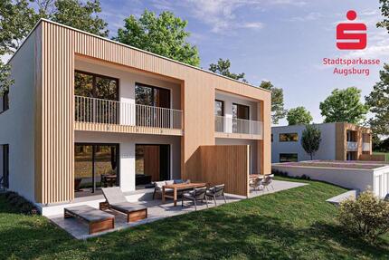 Moderne Doppelhaushälfte zum Wohlfühlen in Aystetten Neubau - Erstbezug 5 zimmer