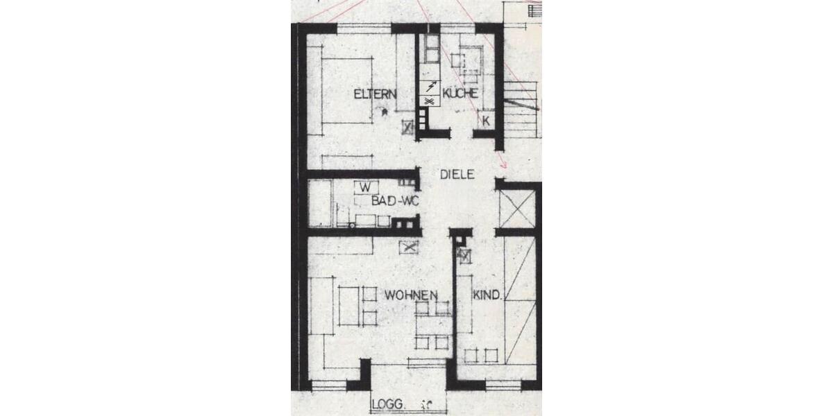 Erdgeschoßwohnung Augsburg Bärenkeller - 3 Zimmer, 70 m&sup2;, 990&euro; | Angebot:25539711