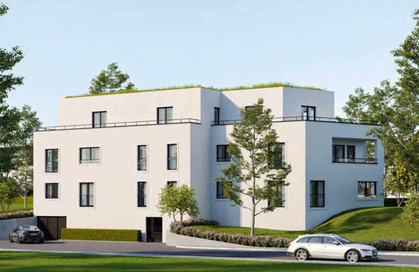 Projektiertes Grundstück mit 8 Wohneinheiten als MFH oder Quattro-Haus Bebauungs-Möglichkeit