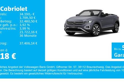 VW T-Roc 6.800 km 34.190 &euro; Gersthofen 86368