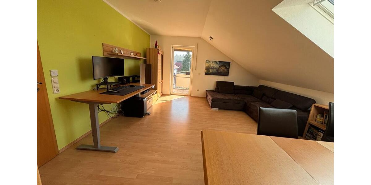 Dachgeschoßwohnung Diedorf - 3 Zimmer, 69 m&sup2;, 330.000&euro; | Angebot:25406774