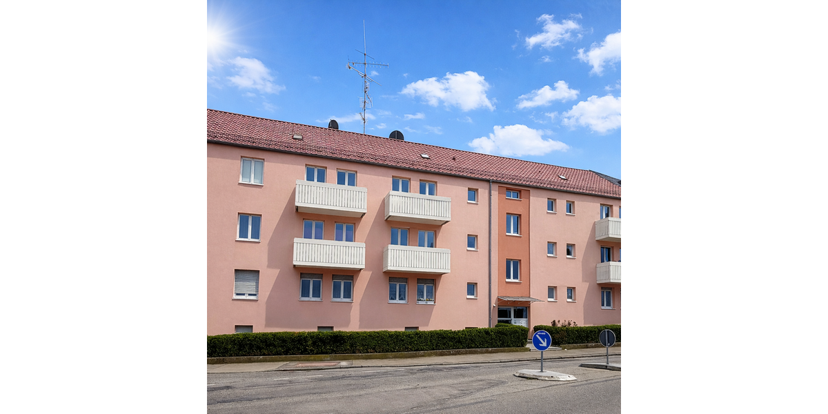 Etagenwohnung Augsburg Haunstetten-Siebenbrunn - 4 Zimmer, 71 m&sup2;, 290.000&euro; | Angebot:26236609
