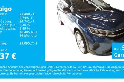 VW Taigo 1.700 km 27.490 € Gersthofen 86368