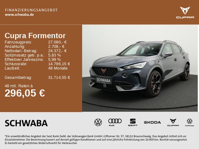 Cupra Formentor 74.700 km 27.080 € Gersthofen 86368