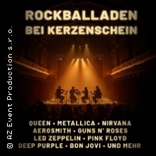 Rockballaden bei Kerzenschein 17.10.2026 Kleiner Goldener Saal