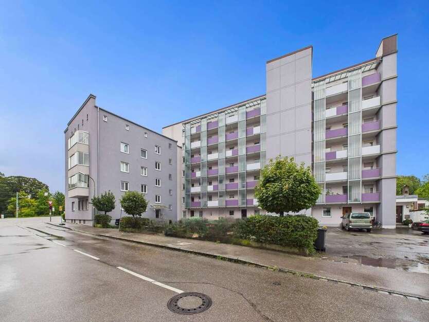 Wohnen am Lech - grün, zentral, lebendig - 1-Zimmer-Wohnung mit Loggia
1 zimmer