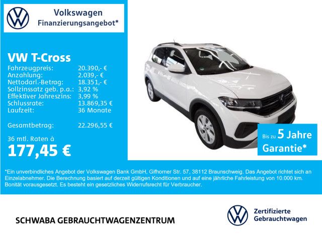 VW T-Cross 7.700 km 20.390 € Gersthofen 86368