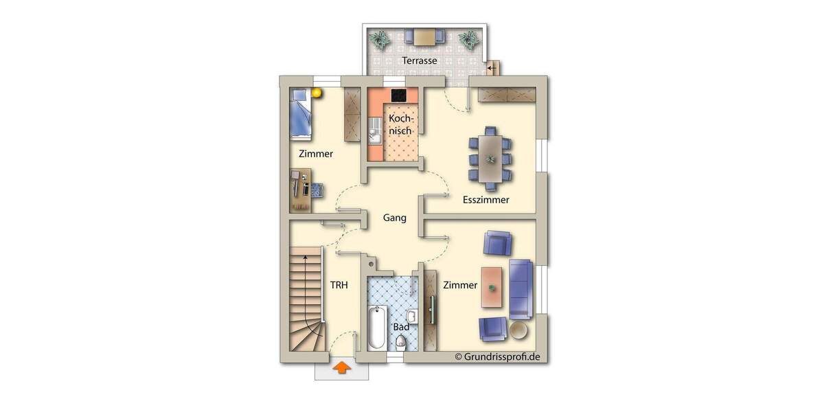 Doppelhaushälfte Pöttmes Schorn - 5 Zimmer, 100 m&sup2;, 396.000&euro; | Angebot:23944387