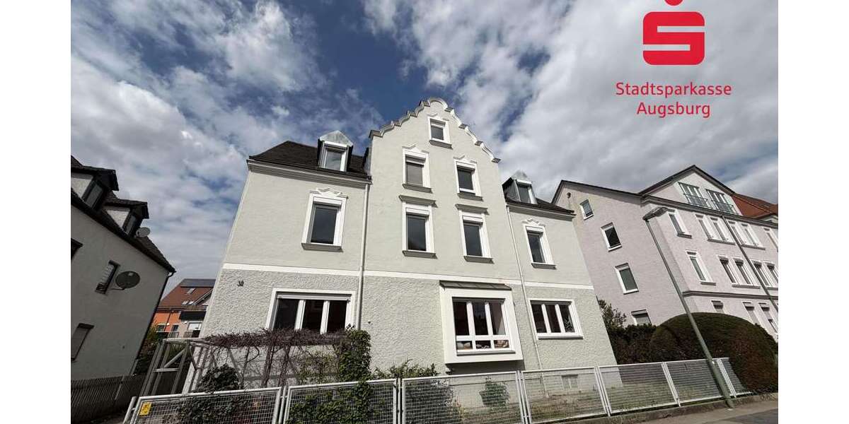 Etagenwohnung Augsburg Pfersee - 4 Zimmer, 111 m&sup2;, 1.350&euro; | Angebot:26284401