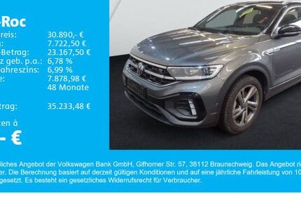 VW T-Roc 18.600 km 30.890 € Gersthofen 86368