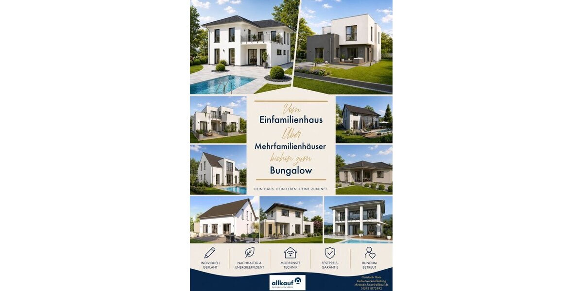Ihr maßgeschneidertes Einfamilienhaus in Aichach - inkl. Bauplatz! - Einfamilienhaus Aichach | Angebot:27338347