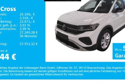 VW T-Cross 13.201 km 25.190 € Gersthofen 86368