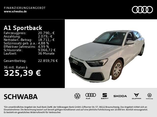 Audi A1 17.200 km 20.790 &euro; Gersthofen 86368
