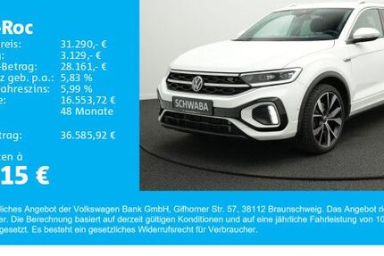 VW T-Roc 35.454 km 30.590 &euro; Gersthofen 86368
