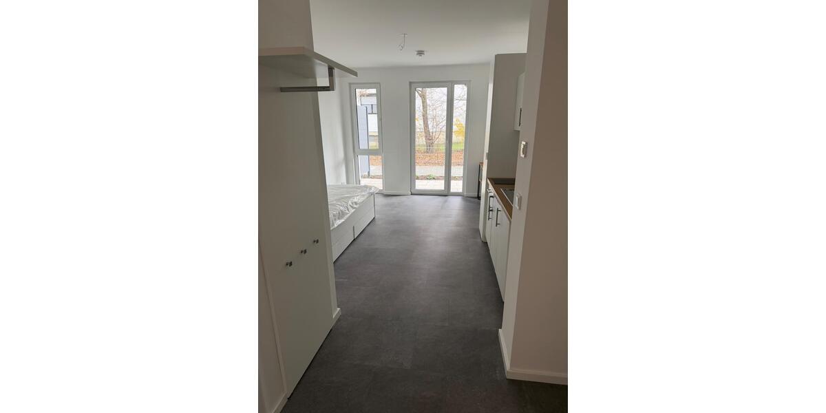 Erdgeschoßwohnung Augsburg Bärenkeller - 1 Zimmer, 25 m&sup2;, 590&euro; | Angebot:24307961