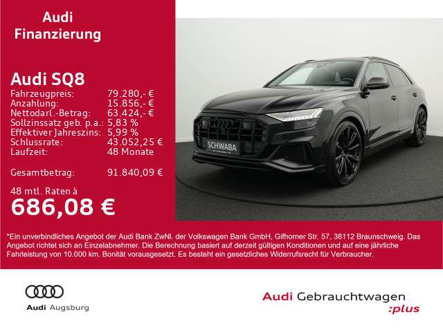 Audi SQ8 72.400 km 79.280 € Gersthofen 86368